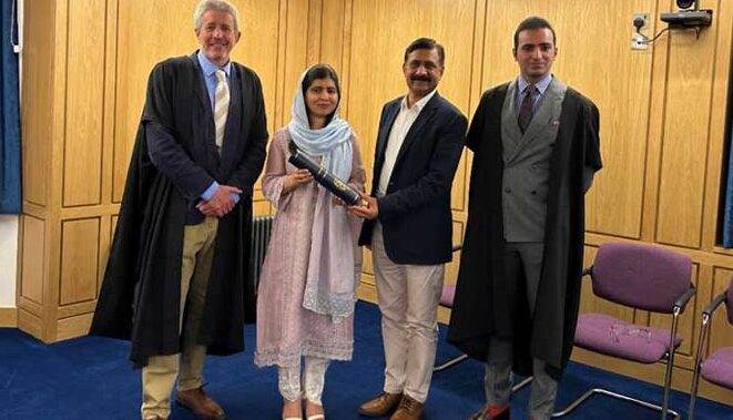 ملالہ یوسف زئی کو آکسفورڈ کی اعزازی فیلوشپ سے نوازا گیا