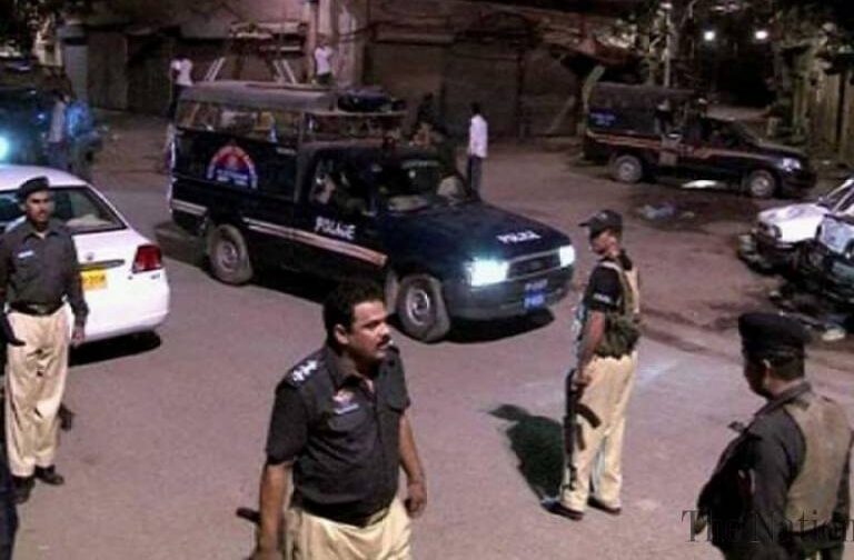Police encounter in Saudabad