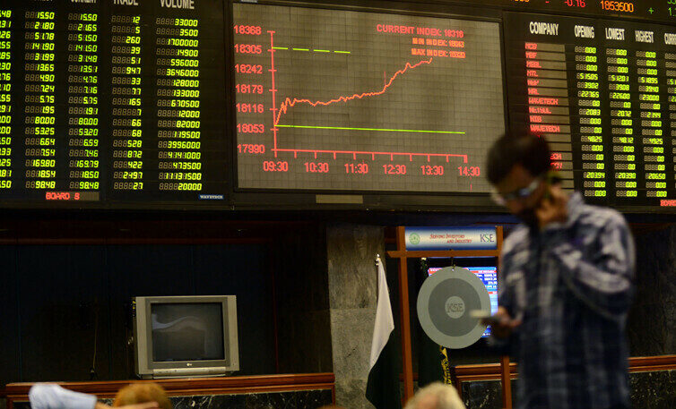 Record rise in Pakistan stock market
